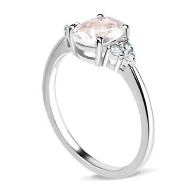925 Sterling Silver Rainbow Moonstone Biżuteria Owalny krój Vintage Moonstone Pierścionek zaręczynowy dla kobiet