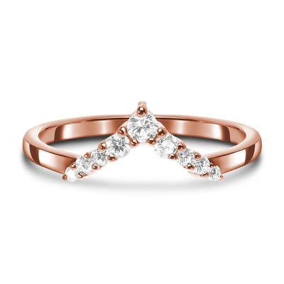 Pierścionki zaręczynowe z gwiazdami dla kobiet, biżuteria z prawdziwego diamentu 14K Rose