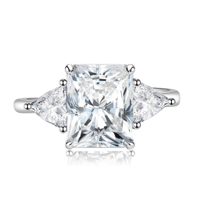 Pierścionek z akwamarynem 1/15 ct tw diamenty Sterling Silver dla kobiet