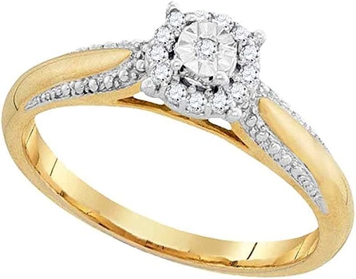 Serce Moissanite Solitaire Zaręczynowy/damski pierścionek 18-karatowe żółte złoto