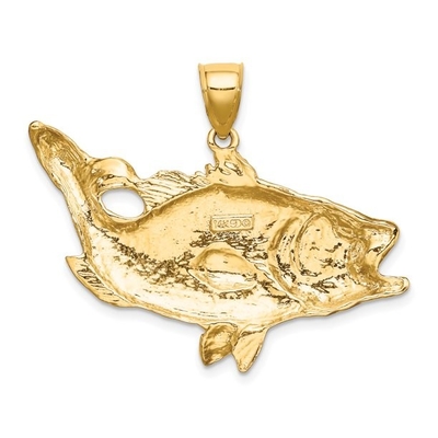 10 k żółtego złota delfin naszyjnik z wisiorkiem wisiorek ryby morskie życie Fine Jewelry dla kobiet prezenty dla niej