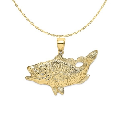 10 k żółtego złota delfin naszyjnik z wisiorkiem wisiorek ryby morskie życie Fine Jewelry dla kobiet prezenty dla niej