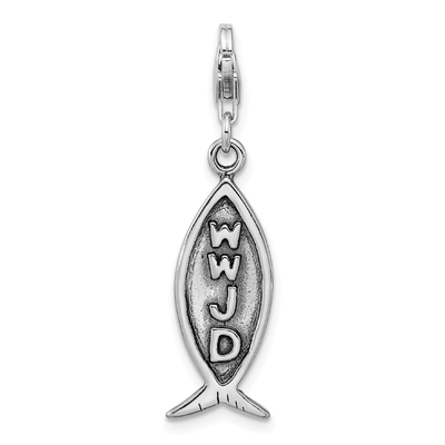 925 Sterling Silver Zapięcie Lobster Emaliowane Ryby Charm Naszyjnik Wisiorek Sea Life Fine Jewelry Dla Kobiet Prezenty Dla Niej