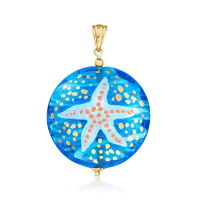 Hawai Jewelry Sea Life Spinacz Link CZ Naszyjnik ze srebra próby 925