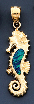 Utworzony wisiorek Opal / Utworzony Sapphire Sea Life Wisiorek, Utworzony wisiorek Topaz Crazy Crab