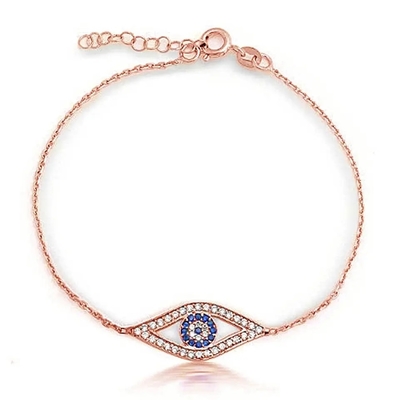 925 Sterling Silver Platerowana żółtym złotem bransoletka z tanzanitem o owalnym szlifie