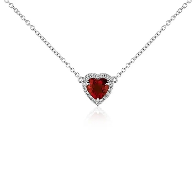 S925 Sterling Silver Elegancki Sapphire CZ Biżuteria Kobiety Kryształowy Łańcuch Naszyjnik Moda