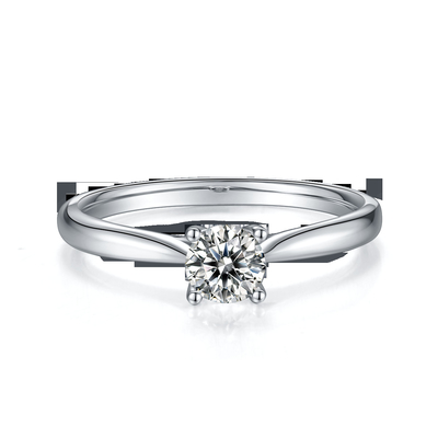 Biżuteria ze srebra próby 925 Diament Moissanite Pierścionki zaręczynowe Obietnica Pierścionki dla kobiet