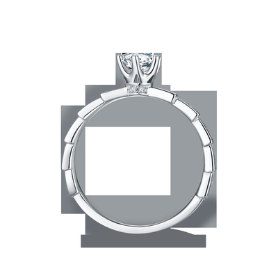 Biały Moissanite Unikalny Sytle I Szafir Platineve Diamenty Biżuteria Kobiety Pierścień