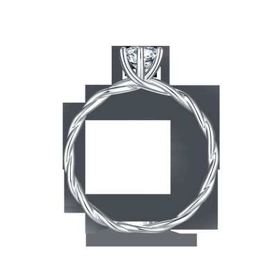 Moissanite zaręczyny dla kobiet zestaw pierścionków z diamentami i szafirem obrączka z białego złota Pave