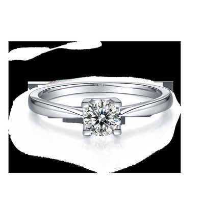 Unikalny pierścionek zaręczynowy ślubny S925 East West Emerald Cut Moissanite Modern