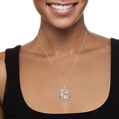 Ross-Simons Sterling Sea Life Bead Charms Naszyjnik dla kobiet