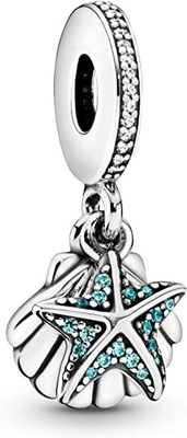 Lady Tree 925 Stingray Naszyjnik Stingray Manta Ray Turtle Dolphin Charm