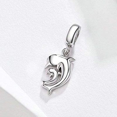 NINGAN Sterling silver 925 Lovely Animal Series charm koraliki dla pań bransoletka diy produkcja Prezenty urodzinowe