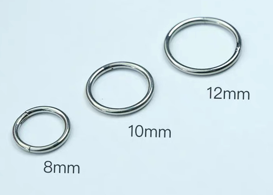 Periceing White Gold Clicker, 14-karatowe złote kolczyki Hoop OEM ODM na rocznicę