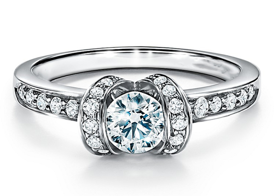 0.78ct zestaw pierścionków zaręczynowych 14K białe solidne złoto okrągłe cięcie 3MM