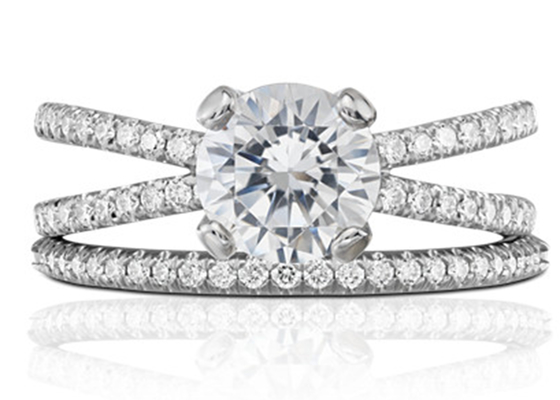 0.1ct RD3.0MM Zestaw obietnicy zaręczynowej i obrączki ślubnej Waga 3,21g